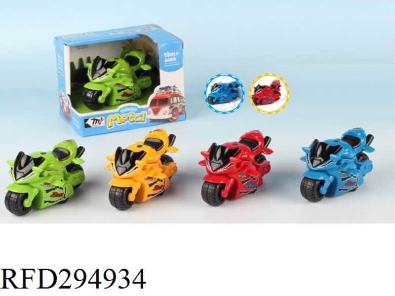 FRICTION ALLOY MOTORCYCLE WITH ACTION