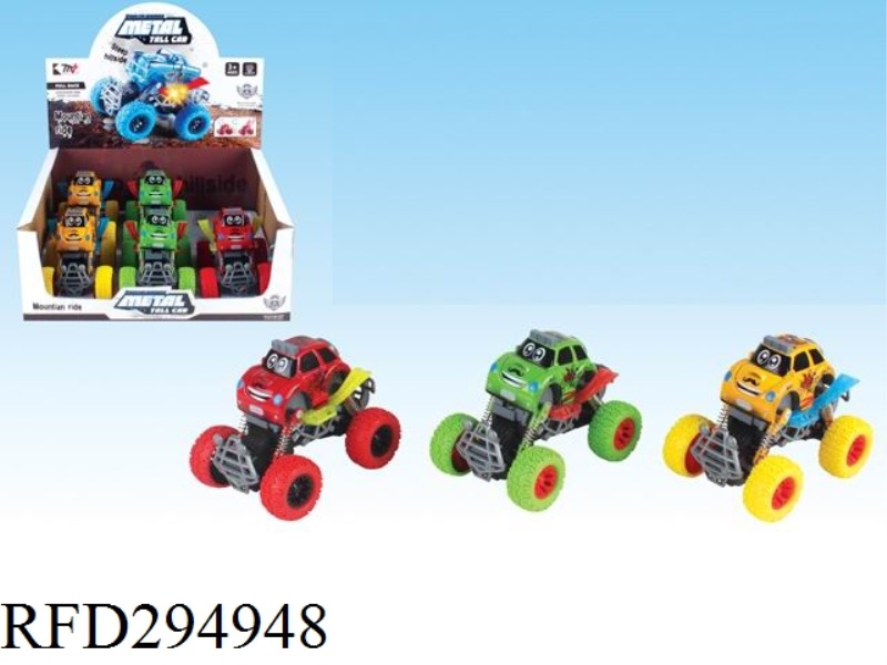 DOUBLE FRICTION ALLOY CROSS-COUNTRY CAR(6PCS)