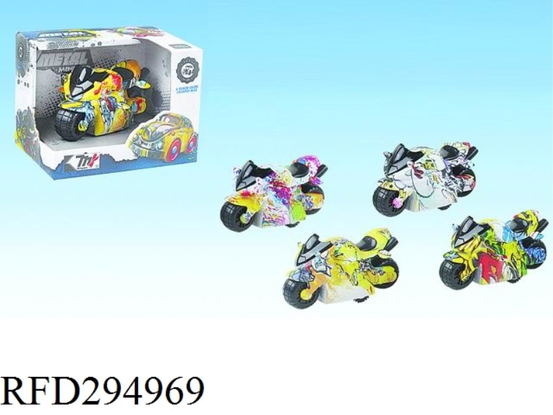 FRICTION GRAFFITI ALLOY CAR