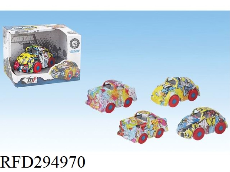 FRICTION GRAFFITI ALLOY CAR