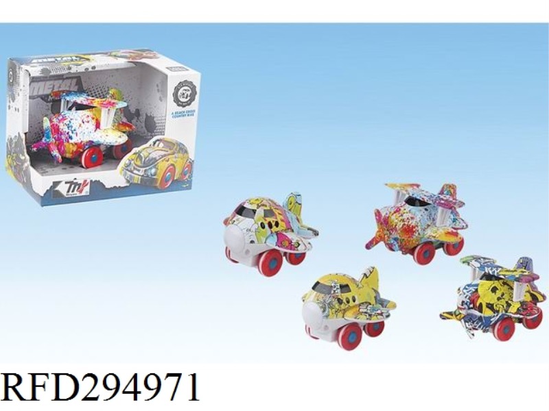 FRICTION GRAFFITI ALLOY CAR