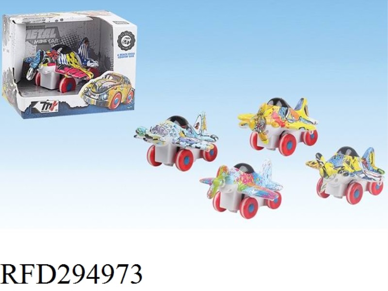 FRICTION GRAFFITI ALLOY CAR
