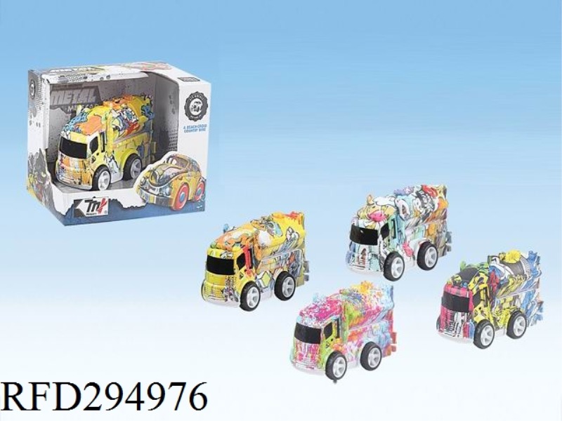 FRICTION GRAFFITI ALLOY CAR