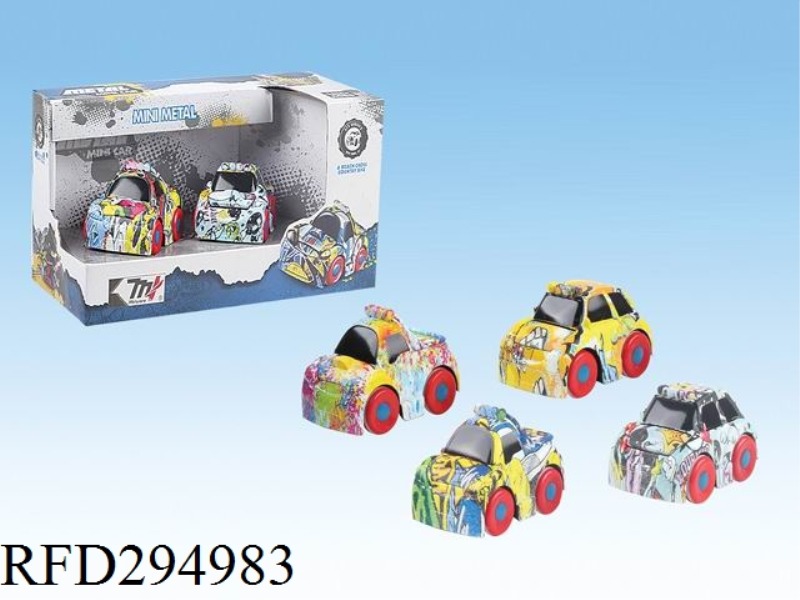 FRICTION GRAFFITI ALLOY CAR