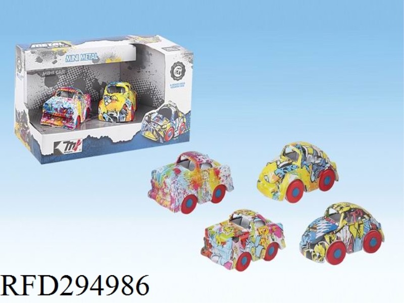 FRICTION GRAFFITI ALLOY CAR