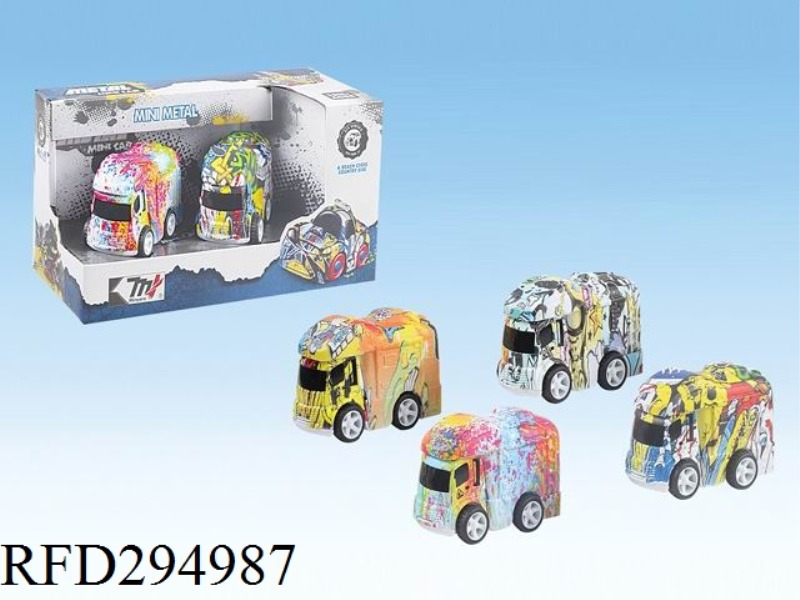 FRICTION GRAFFITI ALLOY CAR