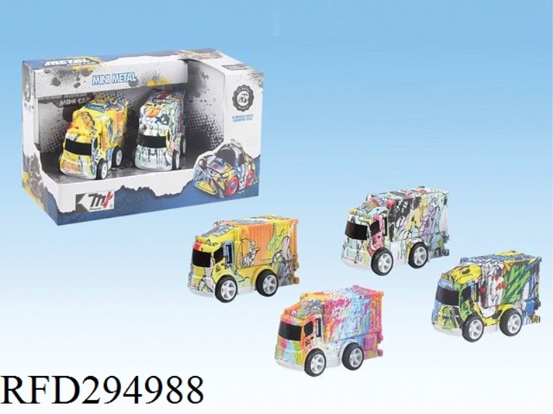 FRICTION GRAFFITI ALLOY CAR