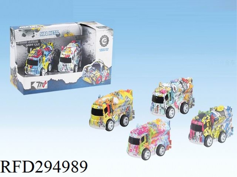 FRICTION GRAFFITI ALLOY CAR