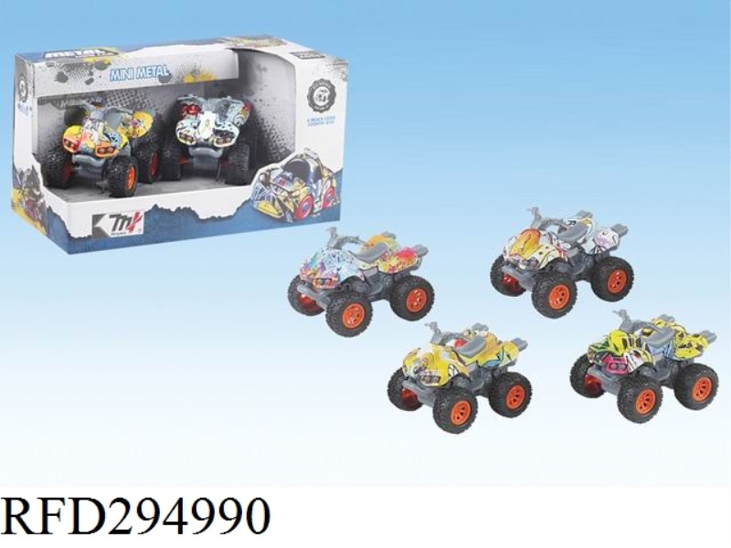 FRICTION GRAFFITI ALLOY CAR