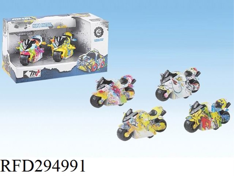 FRICTION GRAFFITI ALLOY CAR