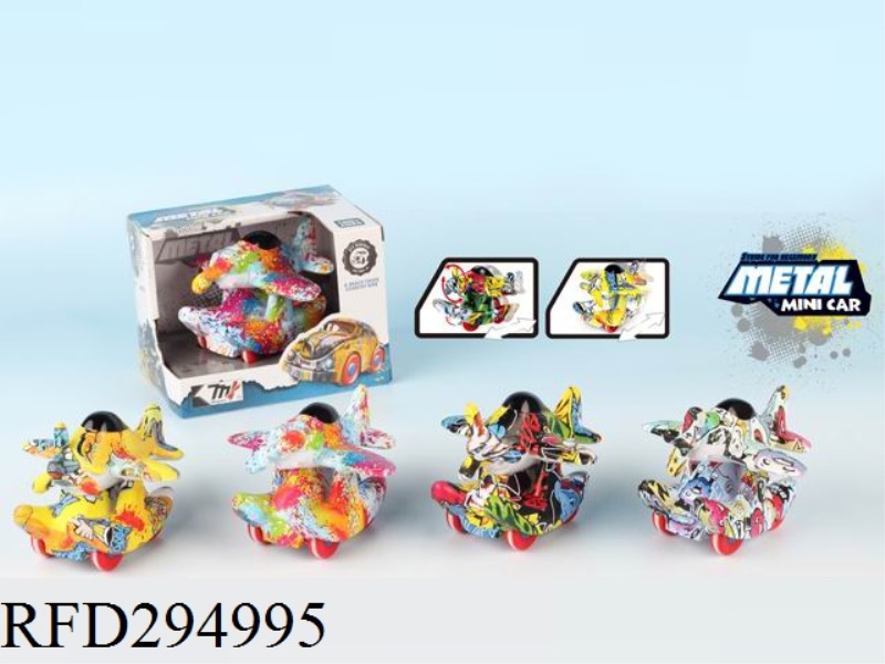 FRICTION GRAFFITI ALLOY CAR