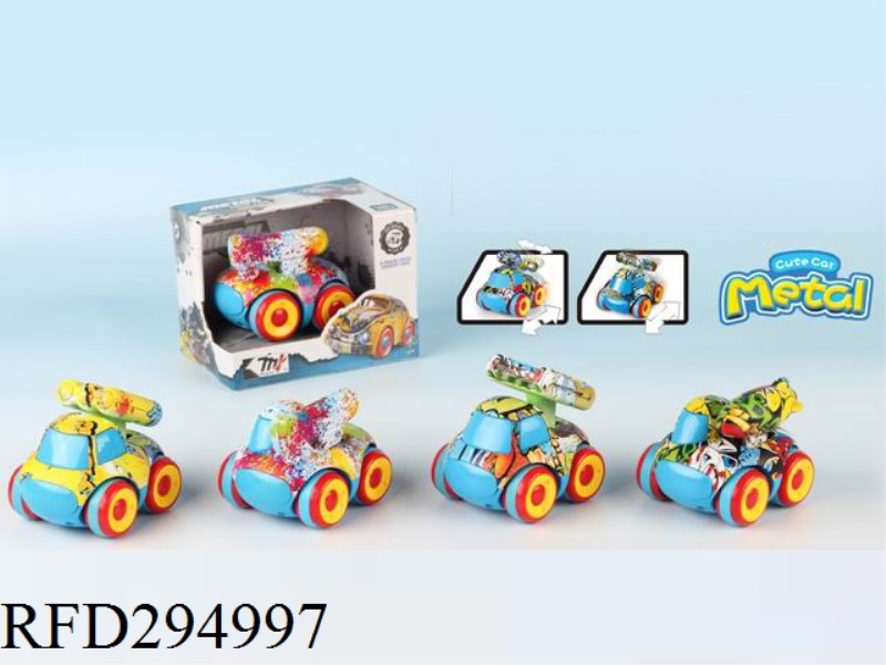 FRICTION GRAFFITI ALLOY CAR