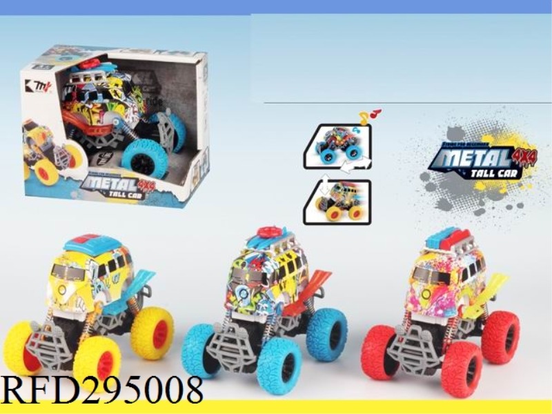 DOUBLE FRICTION GRAFFITI ALLOY CROSS-COUNTRY WITH LIGHT AND SOUND