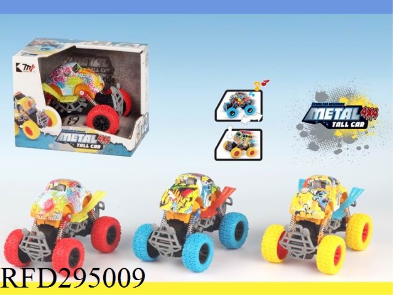 DOUBLE FRICTION GRAFFITI ALLOY CROSS-COUNTRY WITH LIGHT AND SOUND