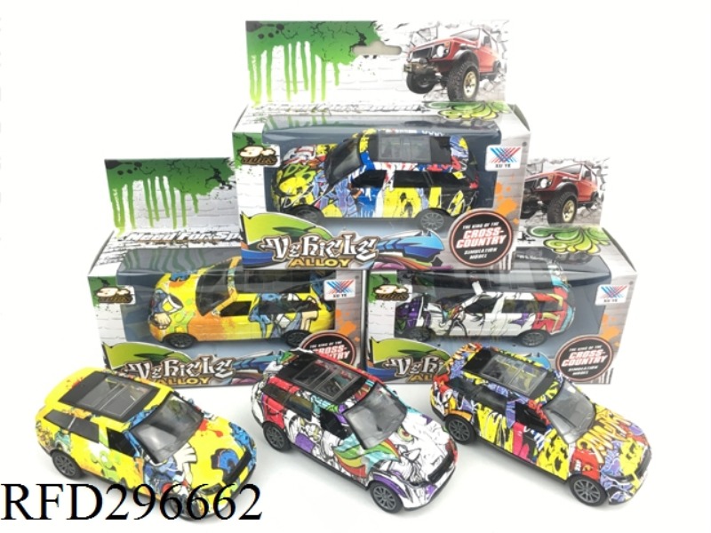 1:36 DIECAST ALLOY CAR PULL BACK (1 PACK)