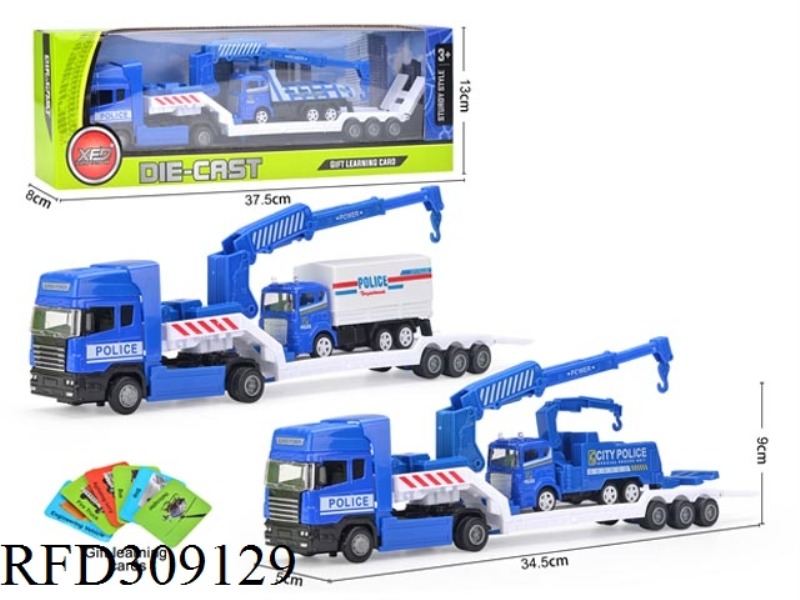 ALLOY SLIDE FLAT CAR
