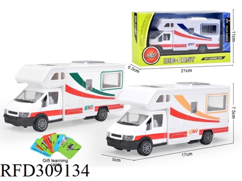 ALLOY PULL BACK MOTOR HOMES