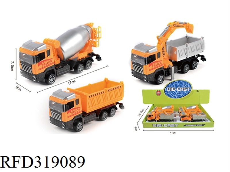 PULL BACK ALLOY ENGINEERING TRUCK