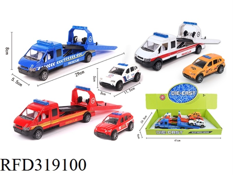 PULL BACK ALLOY TRAILER