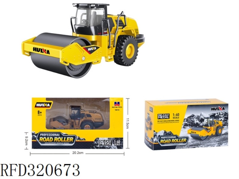 1:60 ALLOY ROAD ROLLER