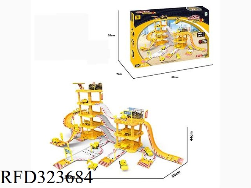 ALLOY ENGINEERING CAR PARK SET
