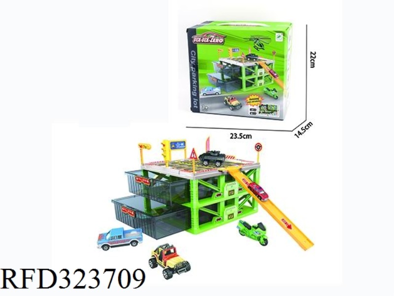 SECOND FLOOR ALLOY CITY STORAGE BOX PARKING LOT