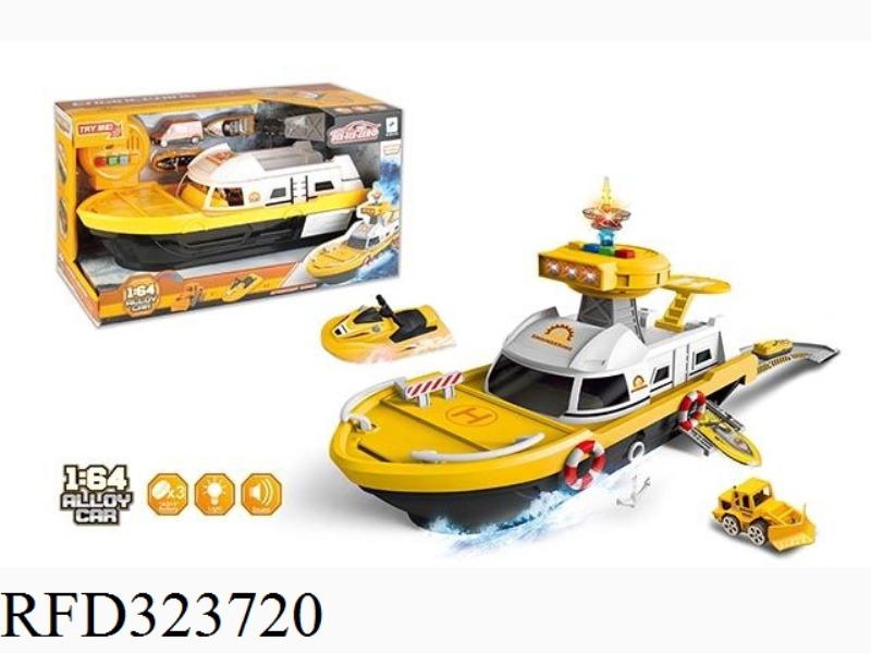 LIGHT AND SOUND SLIDING DEFORMABLE ALLOY STORAGE PROJECT BOAT