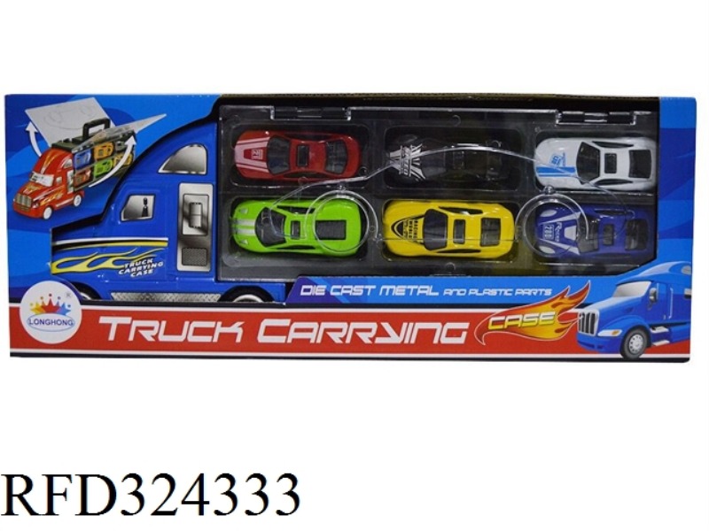 TOWING HEAD WITH 6 ALLOY CARS