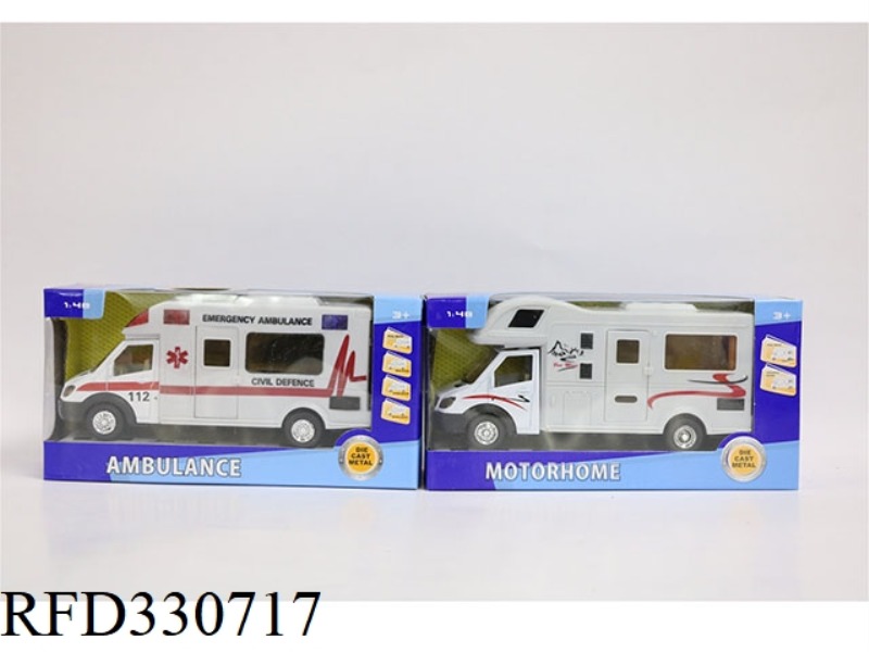 1:48 ALLOY PULL BACK DOOR WAGON