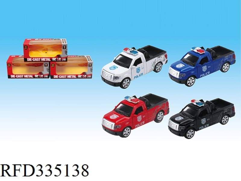 1:32 PULL BACK ALLOY PICKUP TRUCK 4 COLORS