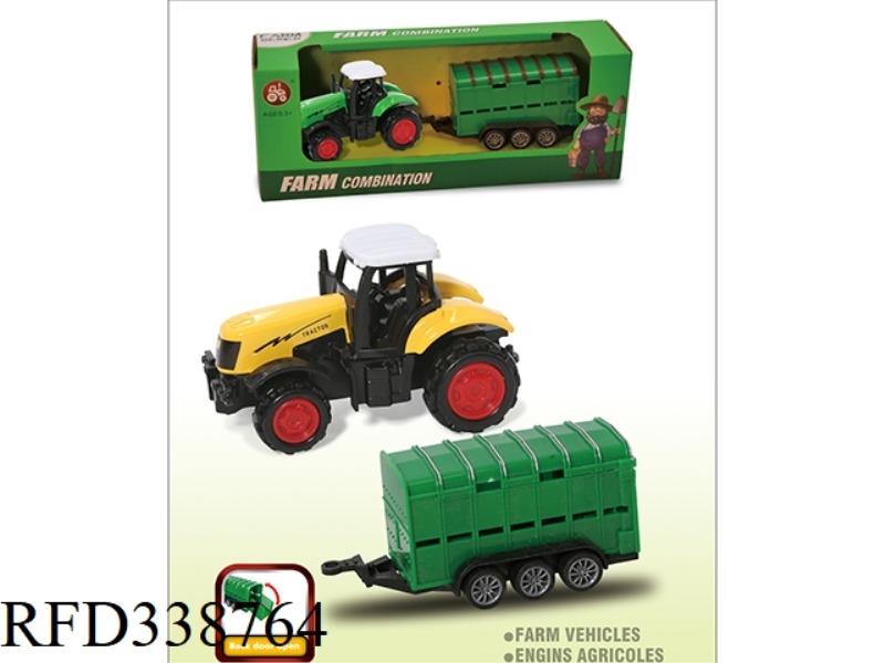 ALLOY CAR WITH CONTAINER