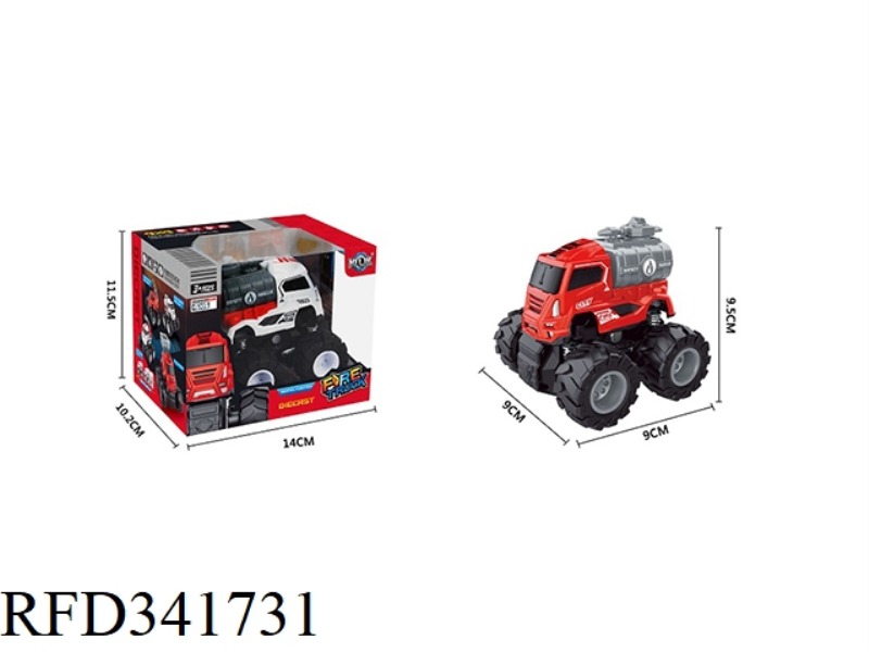 FOUR-DRIVE INERTIAL ALLOY FIRE TRUCK