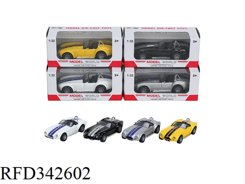 1:32 SIMULATION PULL BACK ALLOY CAR WITH TWO DOORS FORD