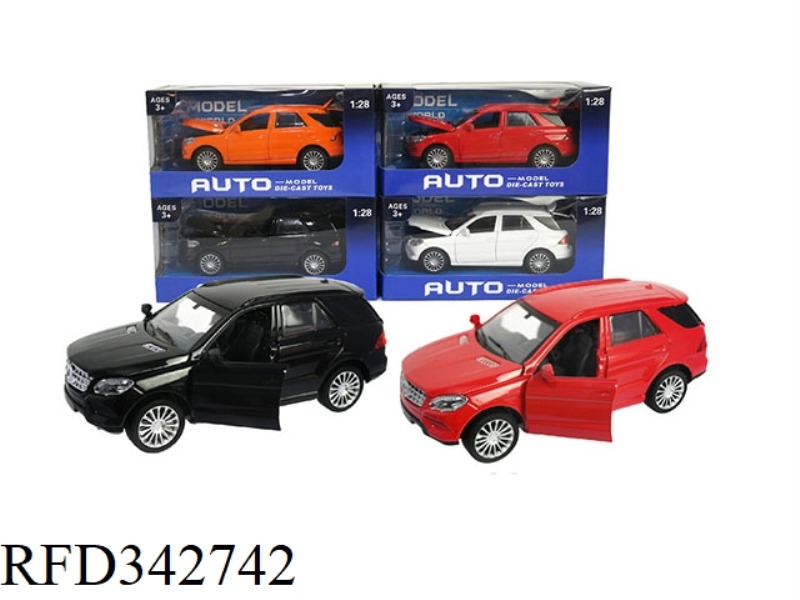 1:28 SIMULATION PULL BACK ALLOY FOUR DOOR MERCEDES-BENZ ML300