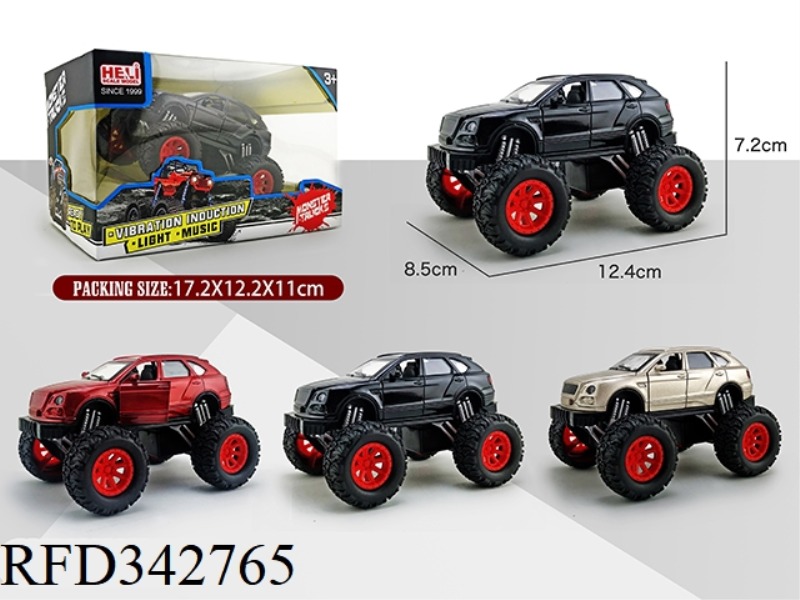 1:32 ALLOY PULL BACK OFF-ROAD BENTLEY GT (ACOUSTO-OPTIC VERSION)