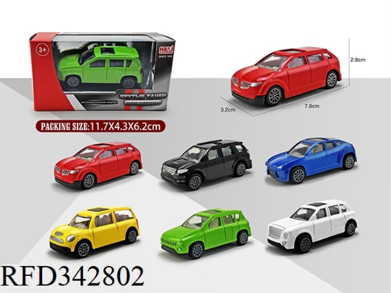 1:60 ALLOY PULL BACK ALLOY COMMERCIAL VEHICLE