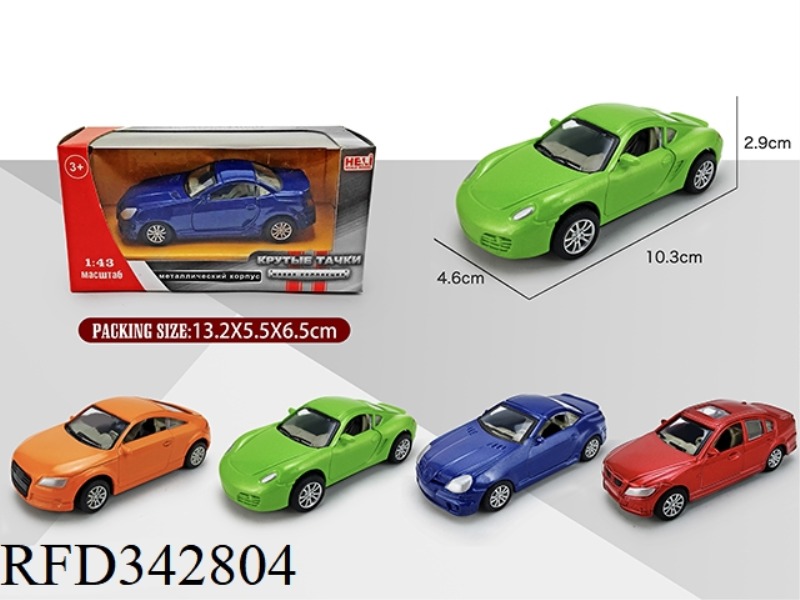 1:43 SIMULATION PULL BACK ALLOY CAR