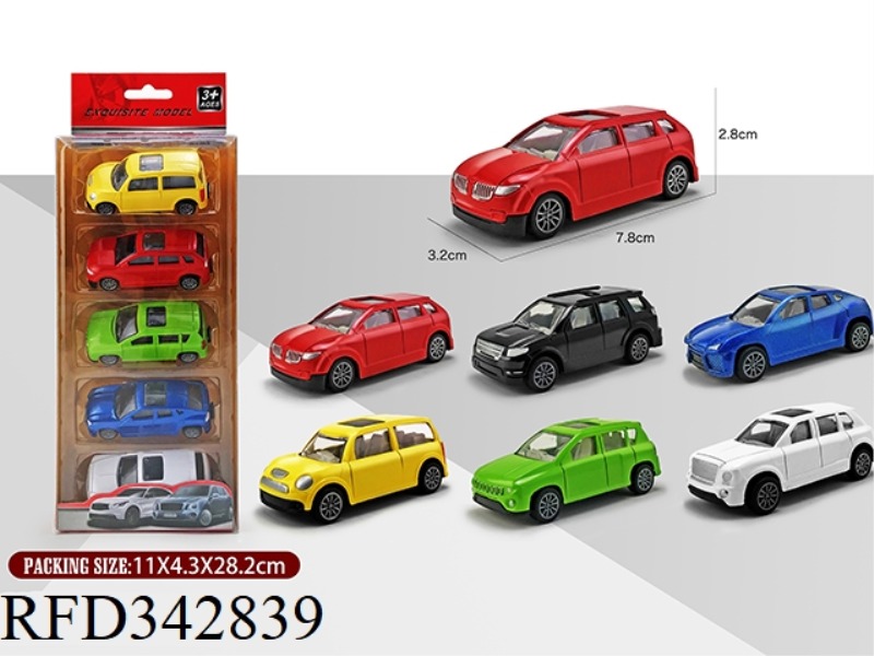 1:60 SIMULATION PULL BACK ALLOY COMMERCIAL VEHICLE