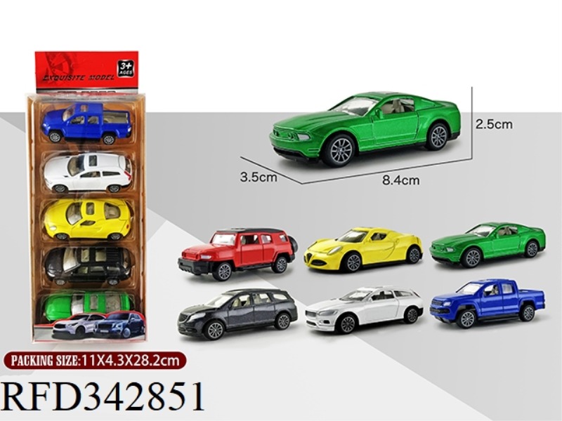 1:55 SIMULATION PULL BACK ALLOY CAR