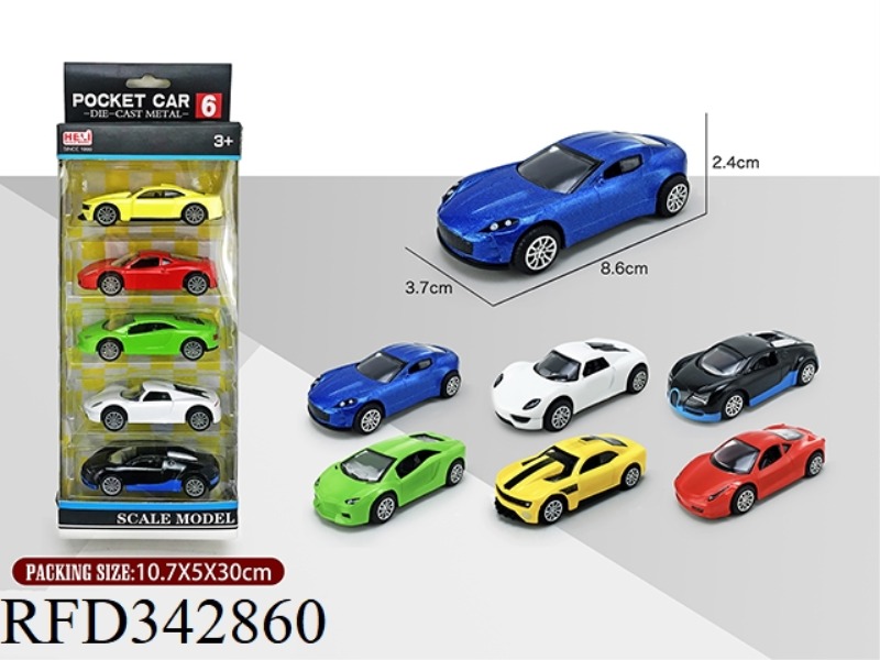 SIMULATION PULL BACK ALLOY CAR