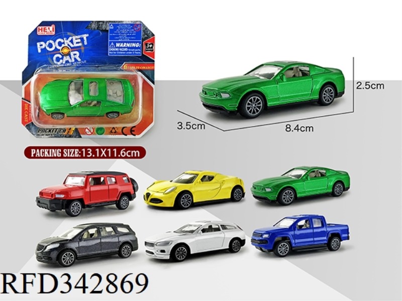 1:55 SIMULATION PULL BACK ALLOY CAR