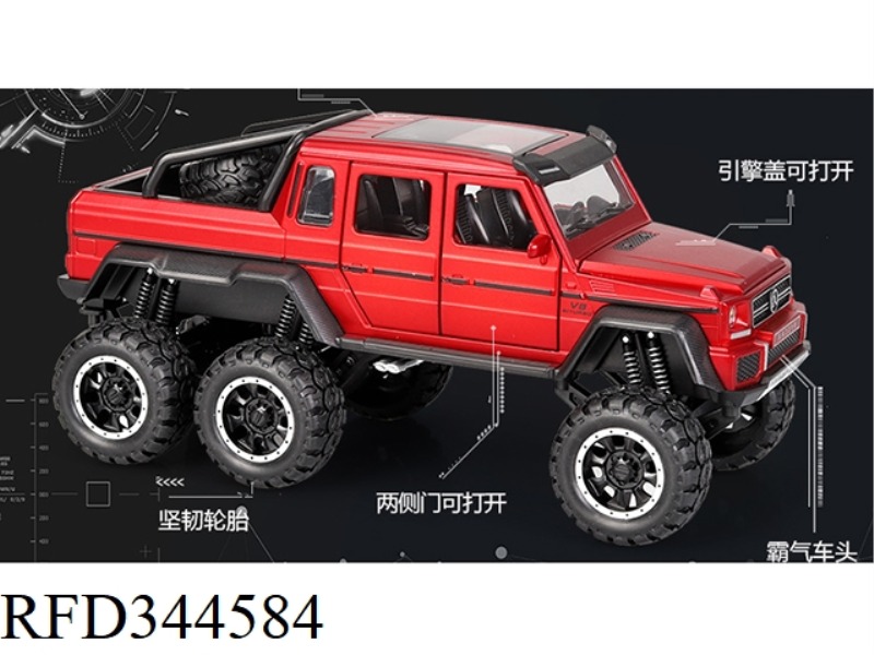 1: 32 ALLOY INERTIA
MERCEDES-BENZ G63 6X6