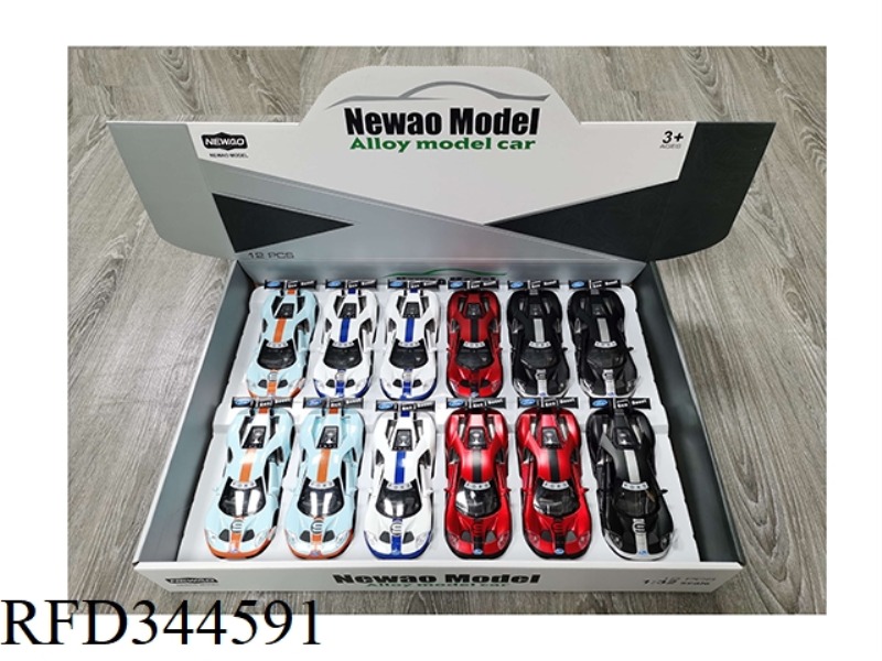 1:32 ALLOY PULL BACK
FORD GT/12PCS