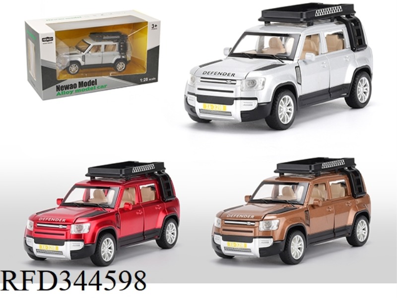 1: 32 ALLOY PULL BACK
LAND ROVER DEFENDER
2020 MODELS