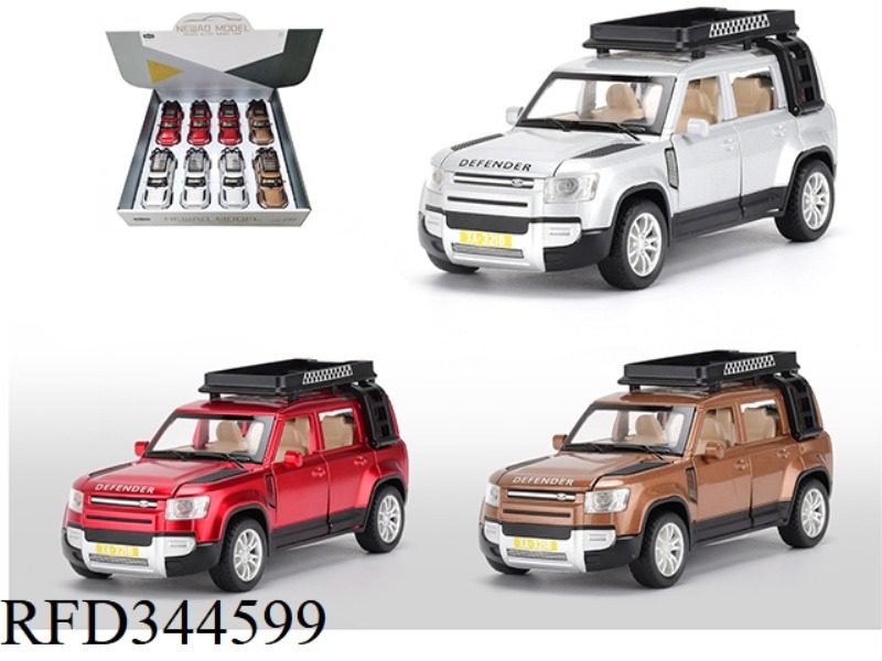 1: 32 ALLOY PULL BACK
LAND ROVER DEFENDER
2020 MODELS