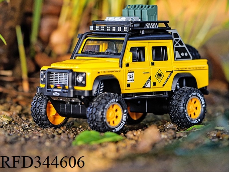 1:28 ALLOY PULL BACK
LAND ROVER DEFENDER
PICKUP TRUCK/8PCS