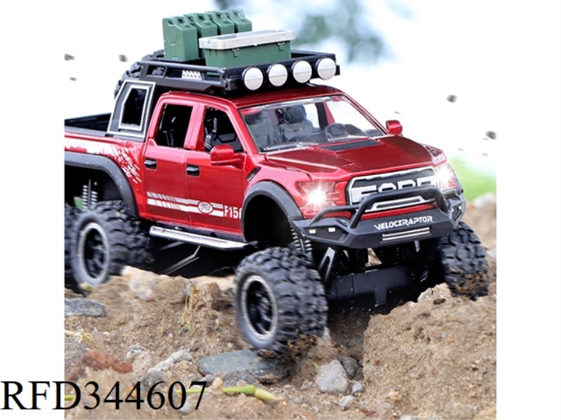 1:28 ALLOY PULL BACK
FORD RAPTOR F150
