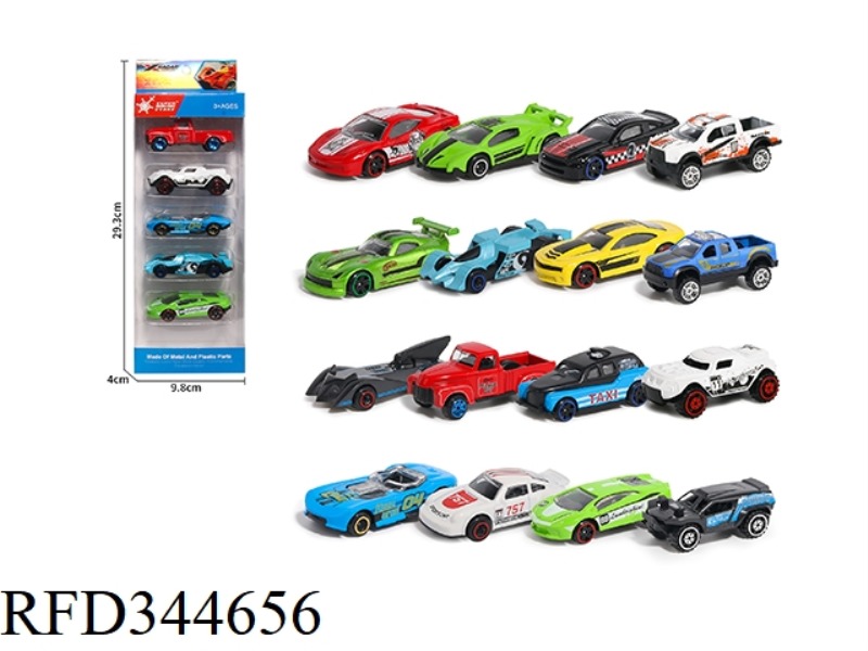 1:64 ALLOY SMALL SPORTS CAR [16 MODELS] SLIDING