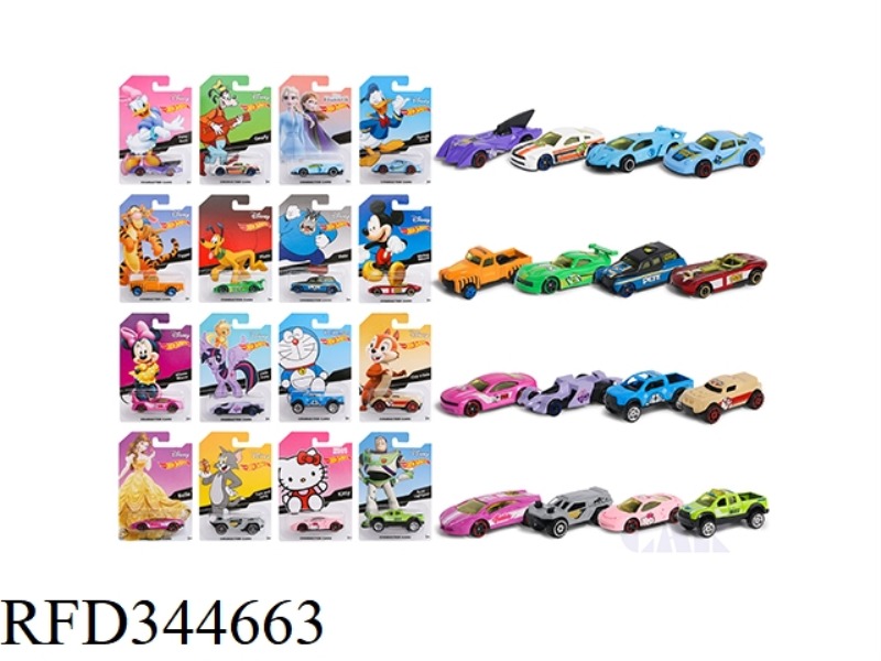 ALLOY CARTOON SPORTS CAR【DISNEY】SLIDE