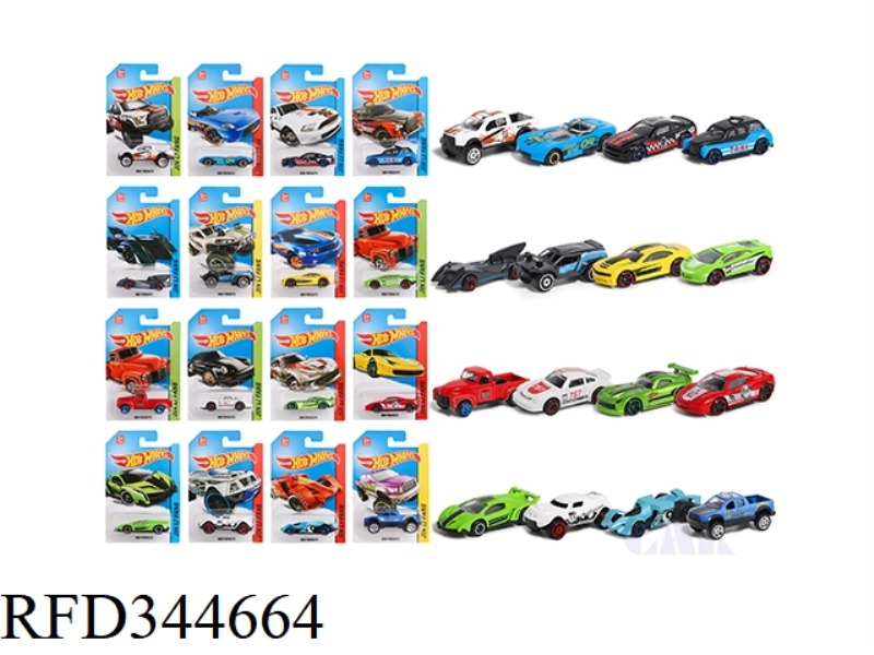 1:64 ALLOY SMALL SPORTS CAR [16 MODELS] SLIDING